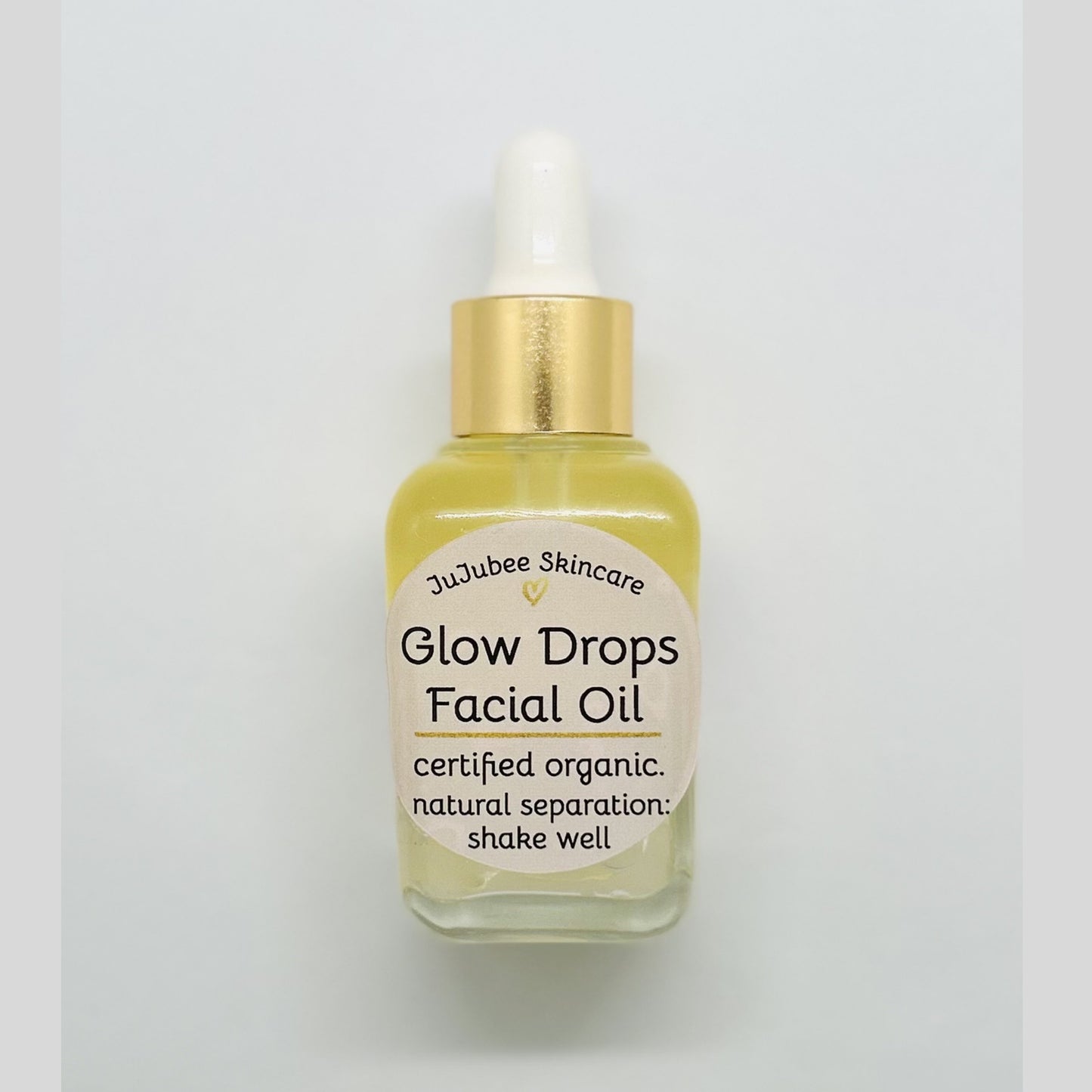 Certified Organic Glow Drops - Hydrating Facial Oil (all skin types)