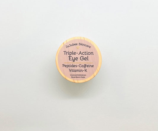 Triple-Action Correcting Eye Gel (Peptides - Caffeine - Vitamin K) - all skin types