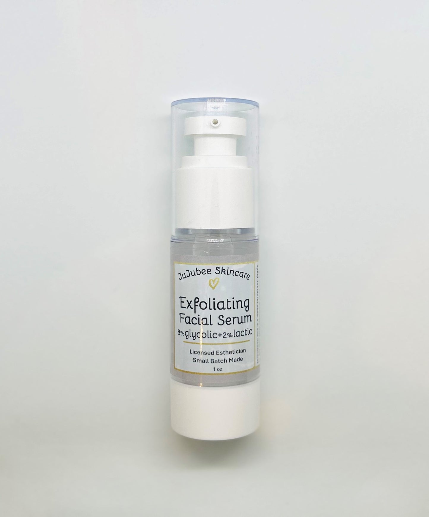 8% Glycolic+2% Lactic Acid Exfoliating Face Serum (normal/dry skin types)